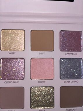Wander Beauty Pink Eyeshadow Palette with Script Accent